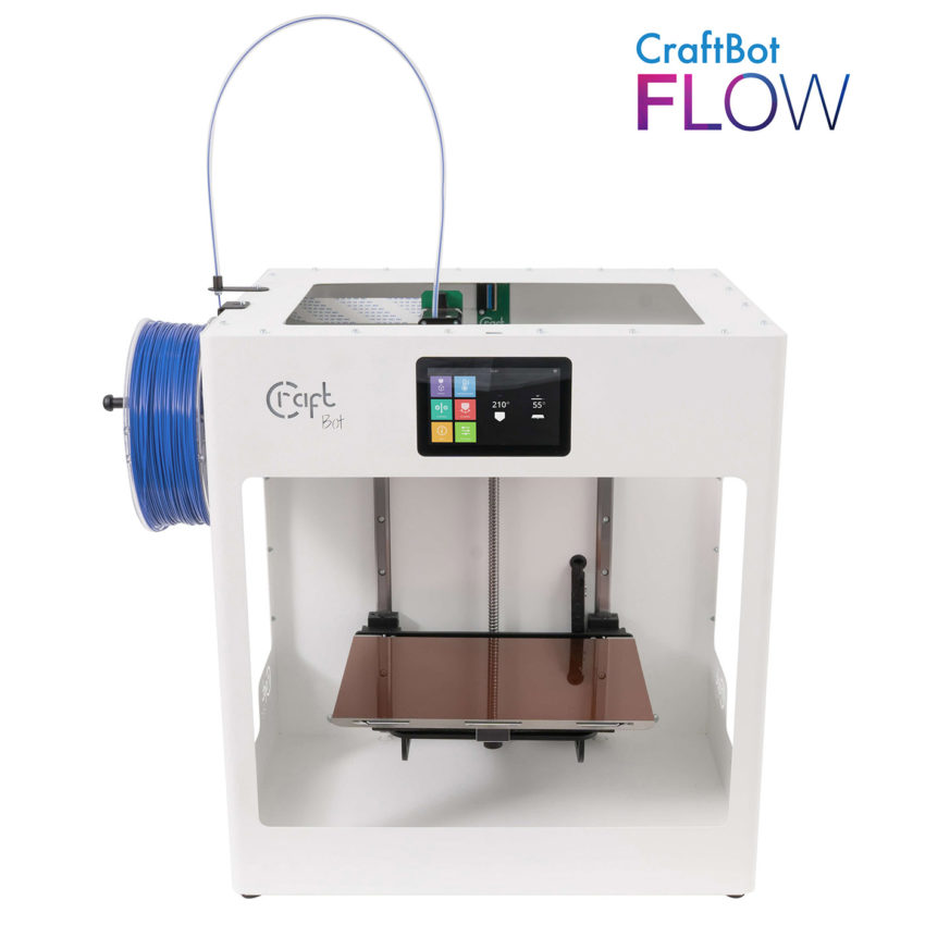 Craftbot Flow egyfejes 3D nyomtató